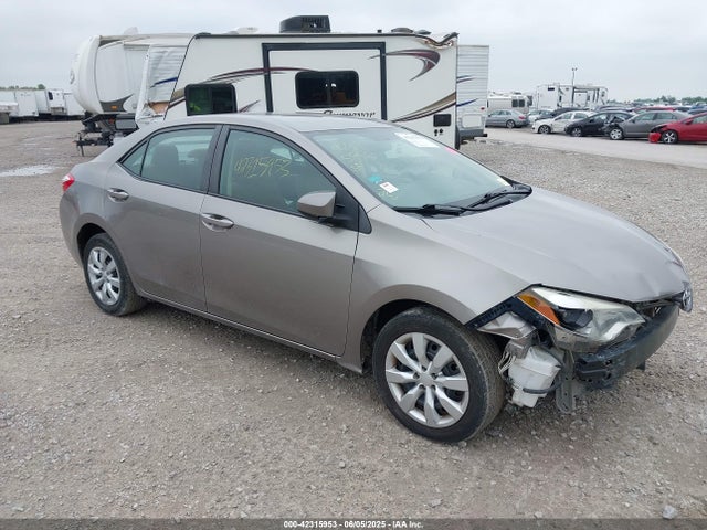 2015 TOYOTA COROLLA L/LE/LE PLUS/LE PREMIUM/S/S PLUS/S PREMIUM