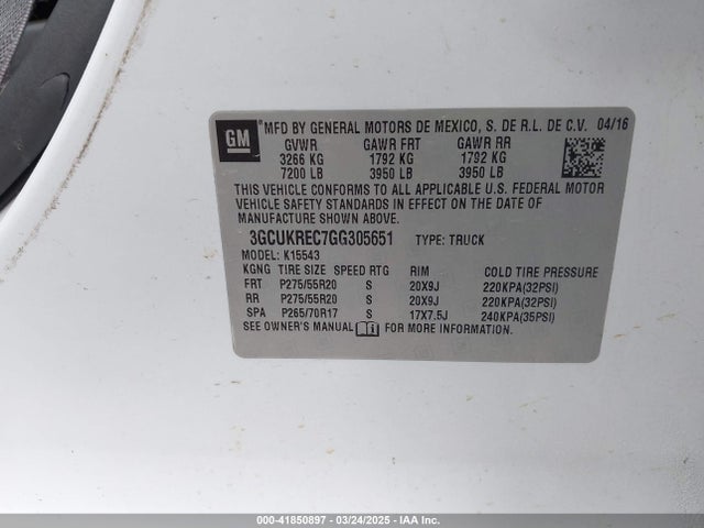 CHEVROLET SILVERADO 1500 2LT - 9