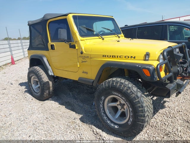2001 JEEP WRANGLER SPORT