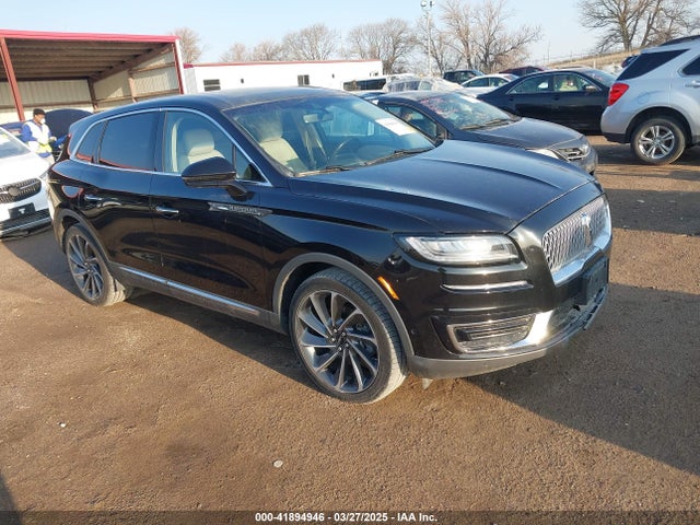 2019 LINCOLN NAUTILUS RESERVE