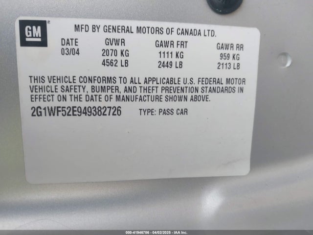 CHEVROLET IMPALA - 9