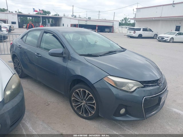 2014 TOYOTA COROLLA S PLUS