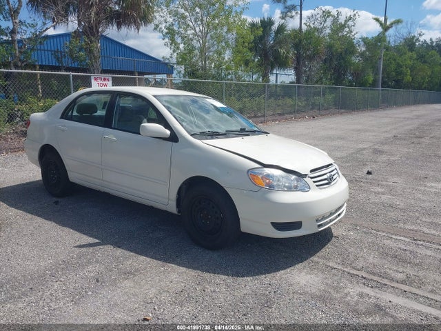 2003 TOYOTA COROLLA LE