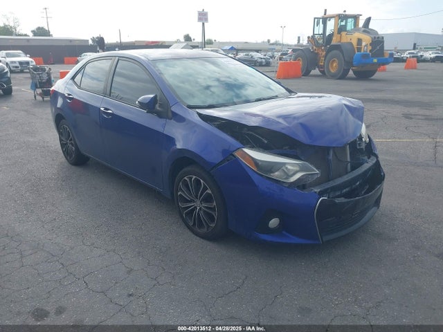 2016 TOYOTA COROLLA S PLUS