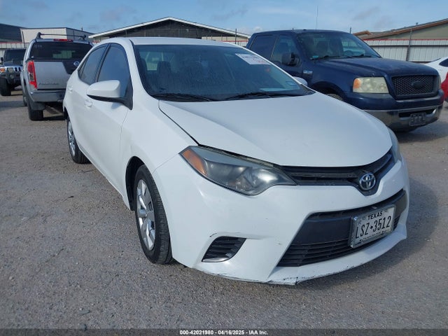 2016 TOYOTA COROLLA LE