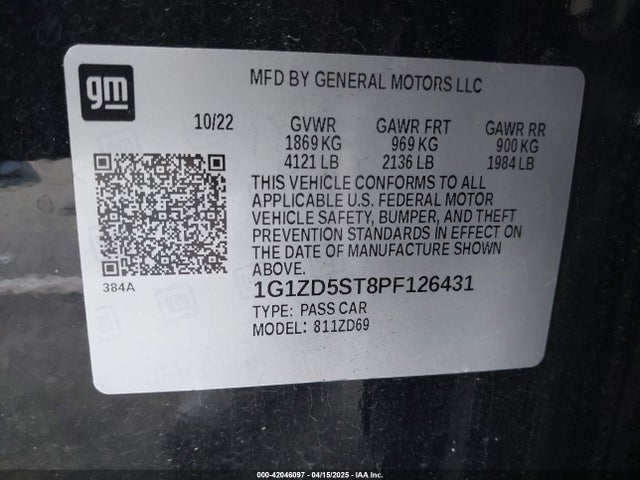 CHEVROLET MALIBU FWD 1LT - 9