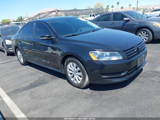 2013 VOLKSWAGEN PASSAT 2.5L S