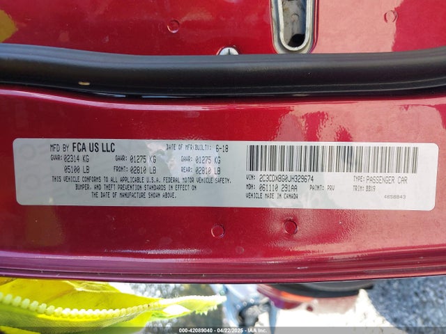 DODGE CHARGER SXT RWD - 9