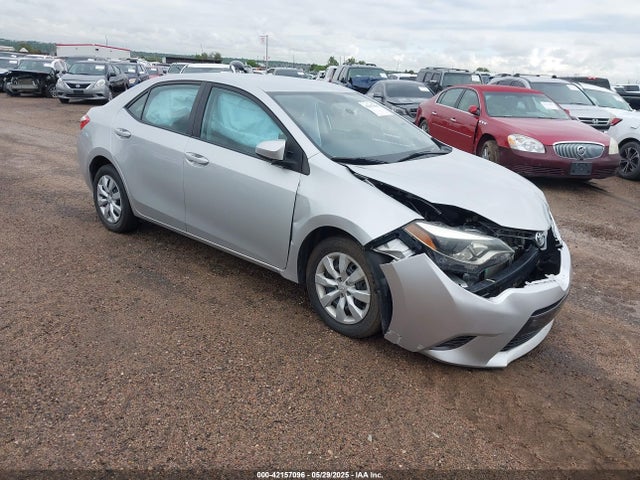 2016 TOYOTA COROLLA LE