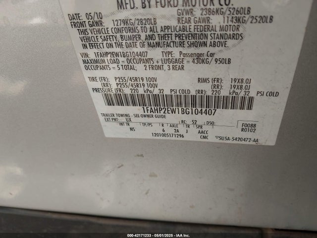 FORD TAURUS SEL - 9