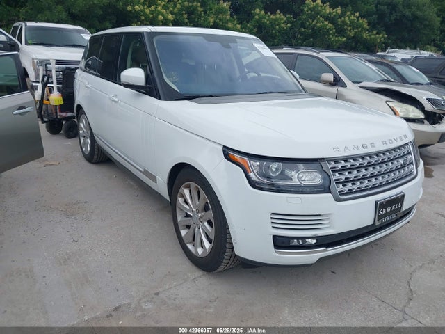 2016 LAND ROVER RANGE ROVER 3.0L V6 SUPERCHARGED HSE