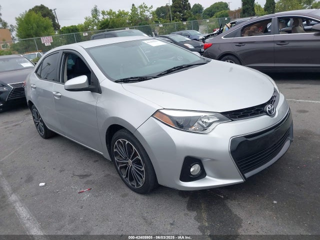 2015 TOYOTA COROLLA S PLUS