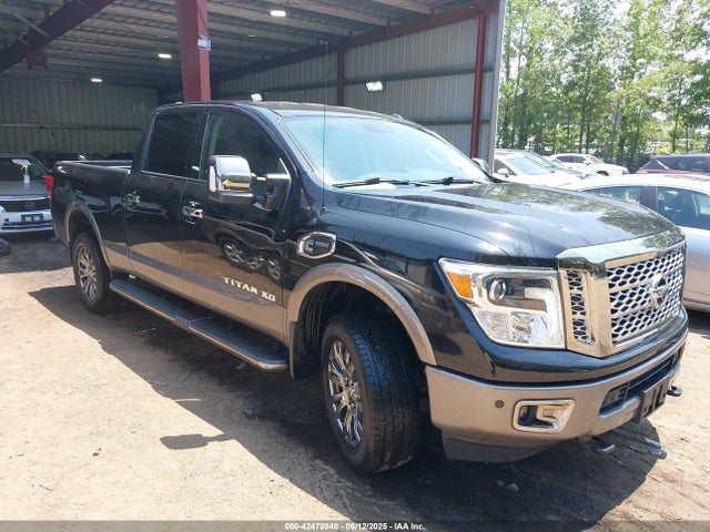 2018 NISSAN TITAN PLATINUM RESERVE DIESEL