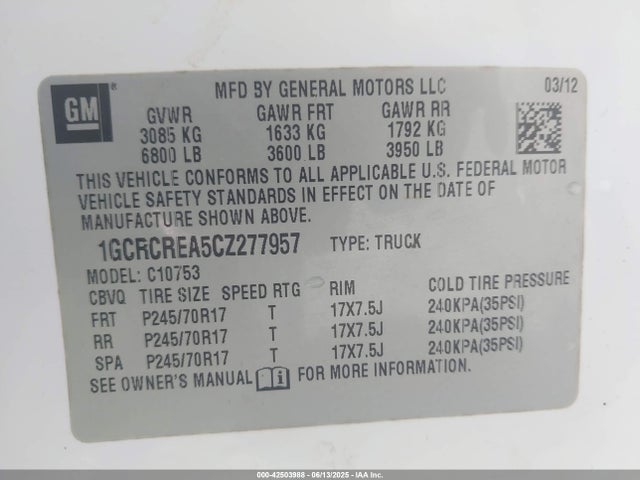 CHEVROLET SILVERADO 1500 - 9