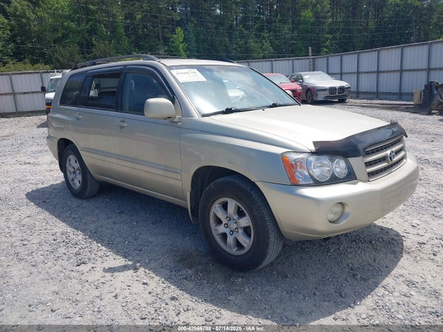 2002 TOYOTA HIGHLANDER LIMITED V6