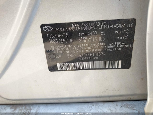 HYUNDAI SONATA SE - 9