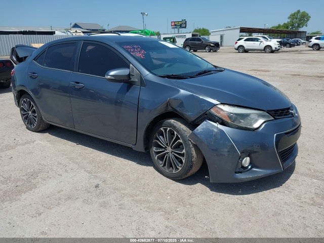 2016 TOYOTA COROLLA S PLUS