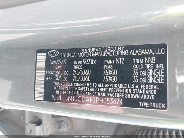 HYUNDAI SANTA CRUZ NIGHT - 9