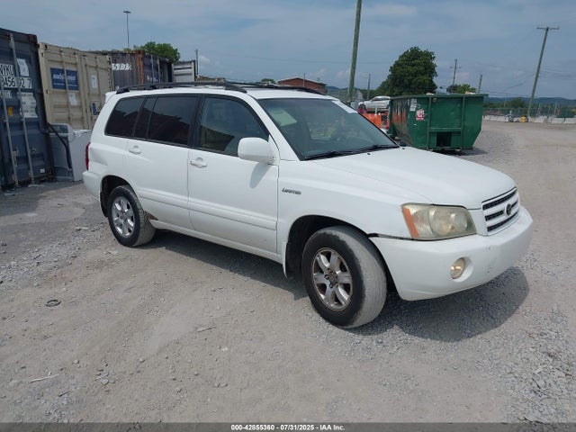 2002 TOYOTA HIGHLANDER LIMITED V6