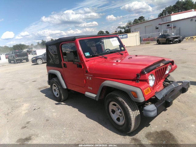 2002 JEEP WRANGLER X