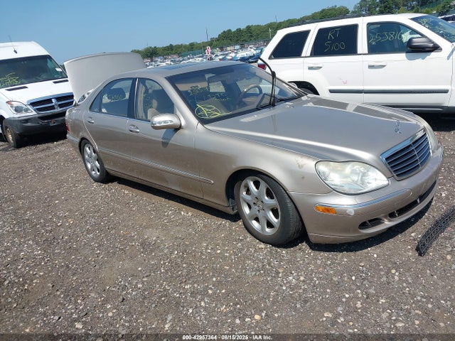 2003 MERCEDES-BENZ S-CLASS 5.0L