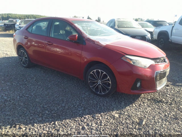 2016 TOYOTA COROLLA S PLUS