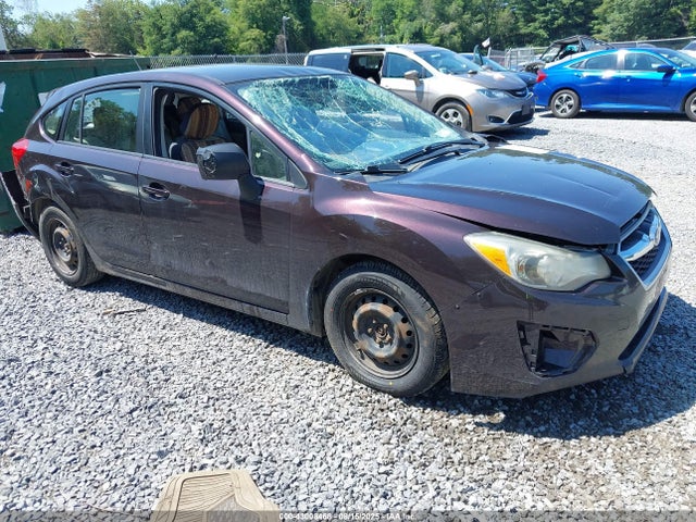 2012 SUBARU IMPREZA 2.0I