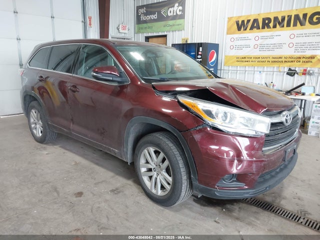 2014 TOYOTA HIGHLANDER LE V6