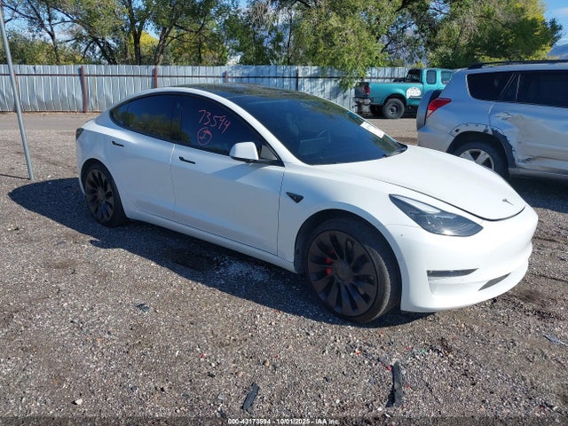 2022 TESLA MODEL 3 PERFORMANCE DUAL MOTOR ALL-WHEEL DRIVE