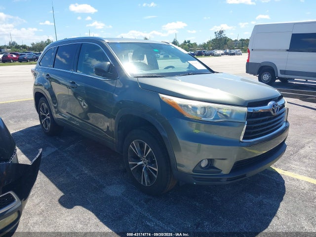 2016 TOYOTA HIGHLANDER XLE V6