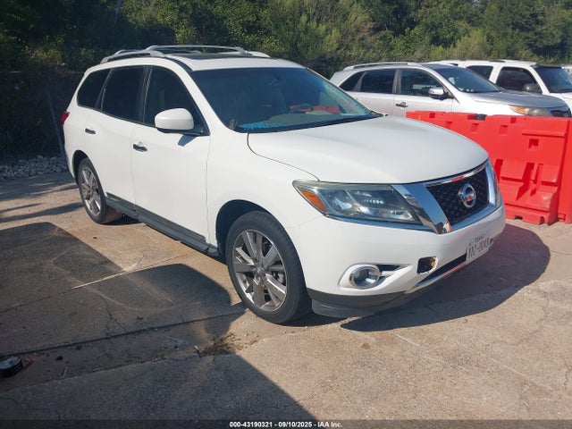 2013 NISSAN PATHFINDER PLATINUM