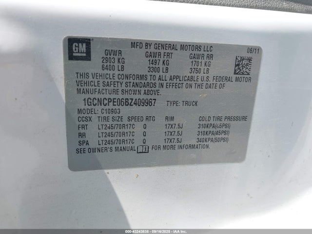 CHEVROLET SILVERADO 1500 WORK TRUCK - 9