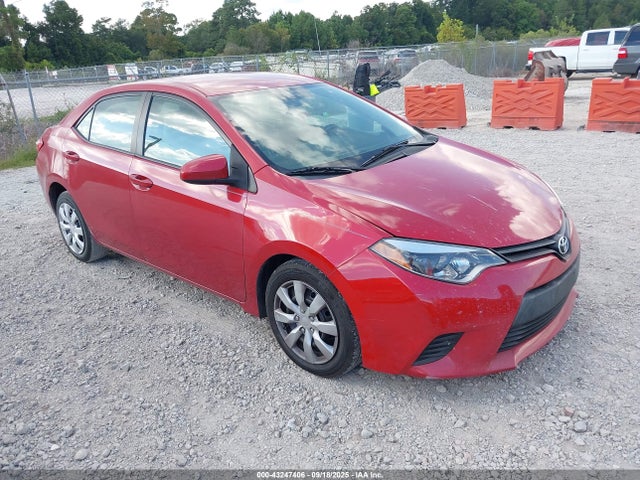 2016 TOYOTA COROLLA LE