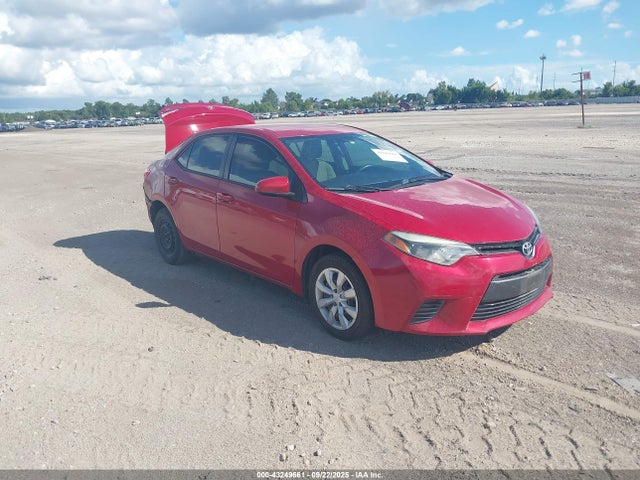 2016 TOYOTA COROLLA LE