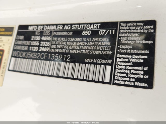 MERCEDES-BENZ E-CLASS - 9