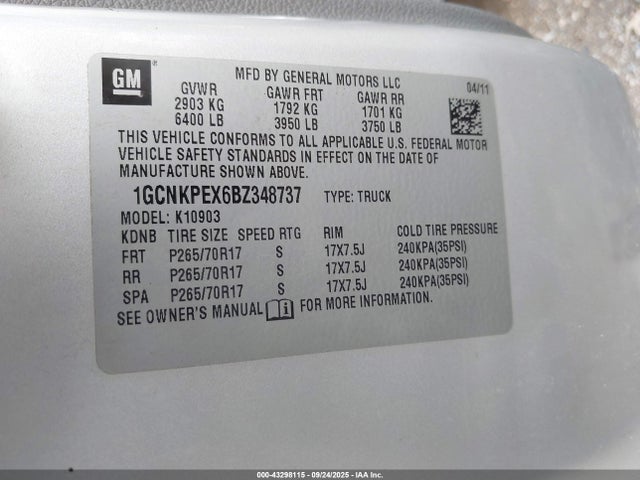 CHEVROLET SILVERADO 1500 WORK TRUCK - 9
