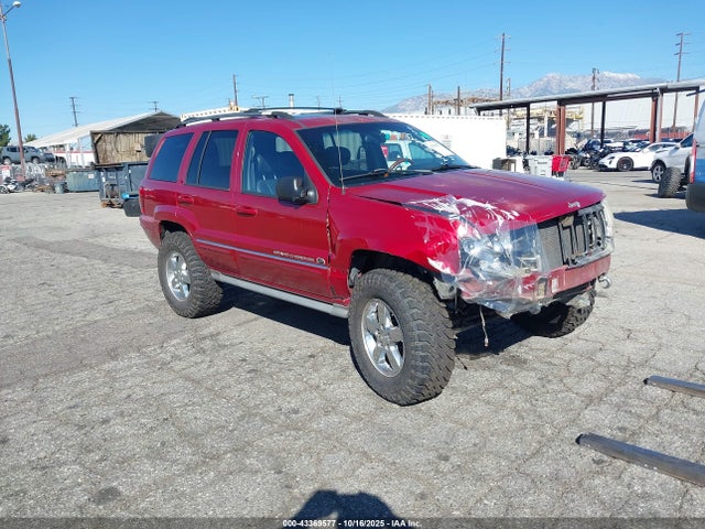 2004 JEEP GRAND CHER OVERLAND