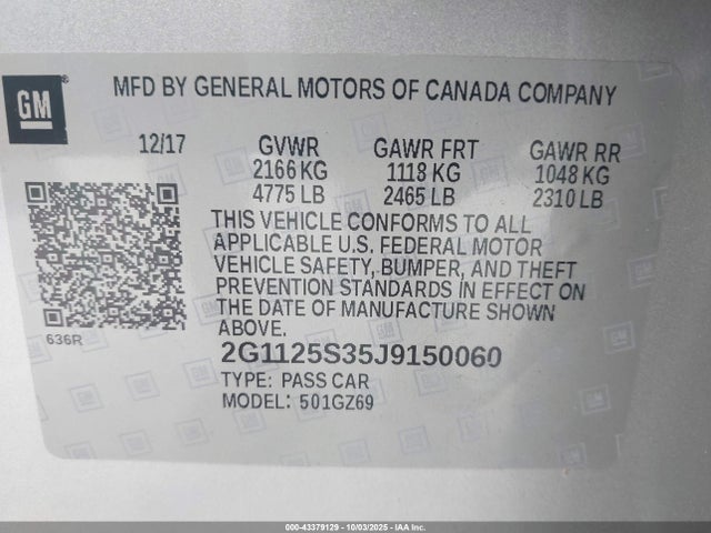 CHEVROLET IMPALA 2LZ - 9