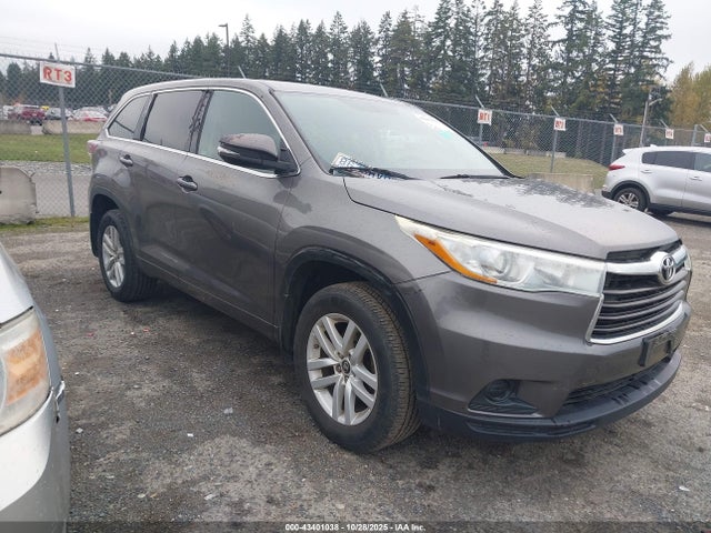 2016 TOYOTA HIGHLANDER LE V6