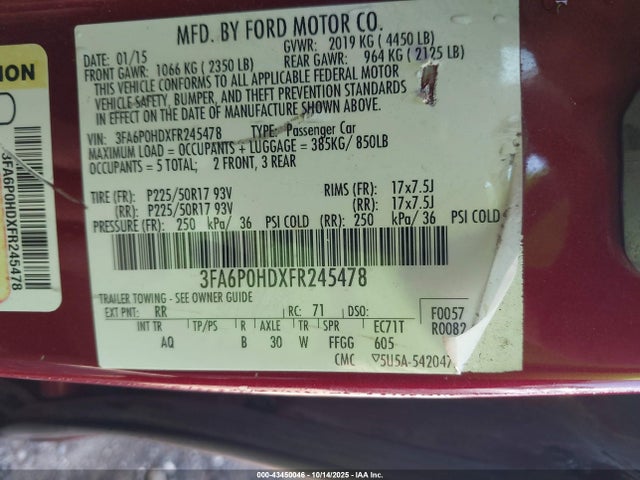 FORD FUSION SE - 9