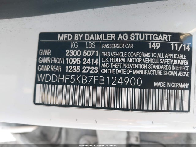 MERCEDES-BENZ E-CLASS - 9