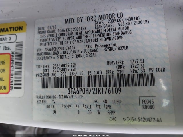 FORD FUSION SE - 9