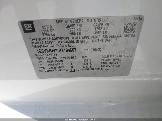 CHEVROLET SILVERADO 1500 2LT - 9