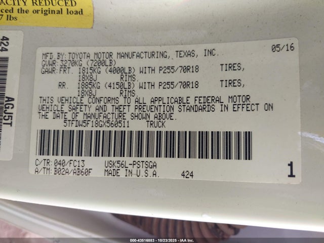 TOYOTA TUNDRA - 9