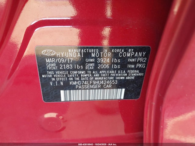 HYUNDAI ELANTRA SE - 9