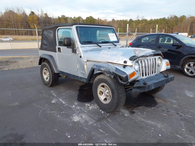 2004 JEEP WRANGLER X