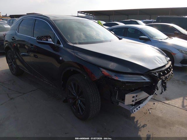 2024 LEXUS RX F SPORT HANDLING