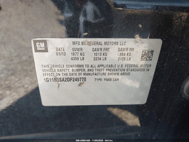 CHEVROLET MALIBU 1LS - 9