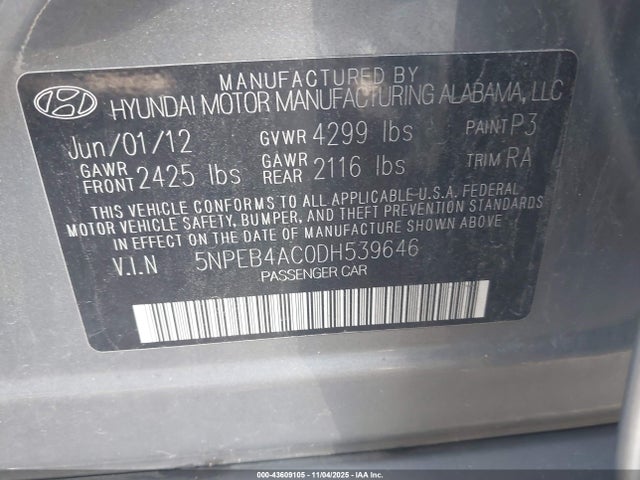 HYUNDAI SONATA GLS - 9