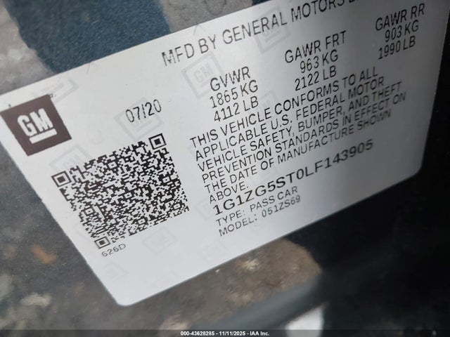 CHEVROLET MALIBU FWD RS - 9